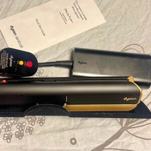 Dyson Airstrait hair straightener/dryer in Nickel/Copper tone finish